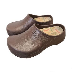 BIRKENSTOCK ‘Super Birki’ Brown Slip On Mule Clogs Womens Size EU 36 / 5 US